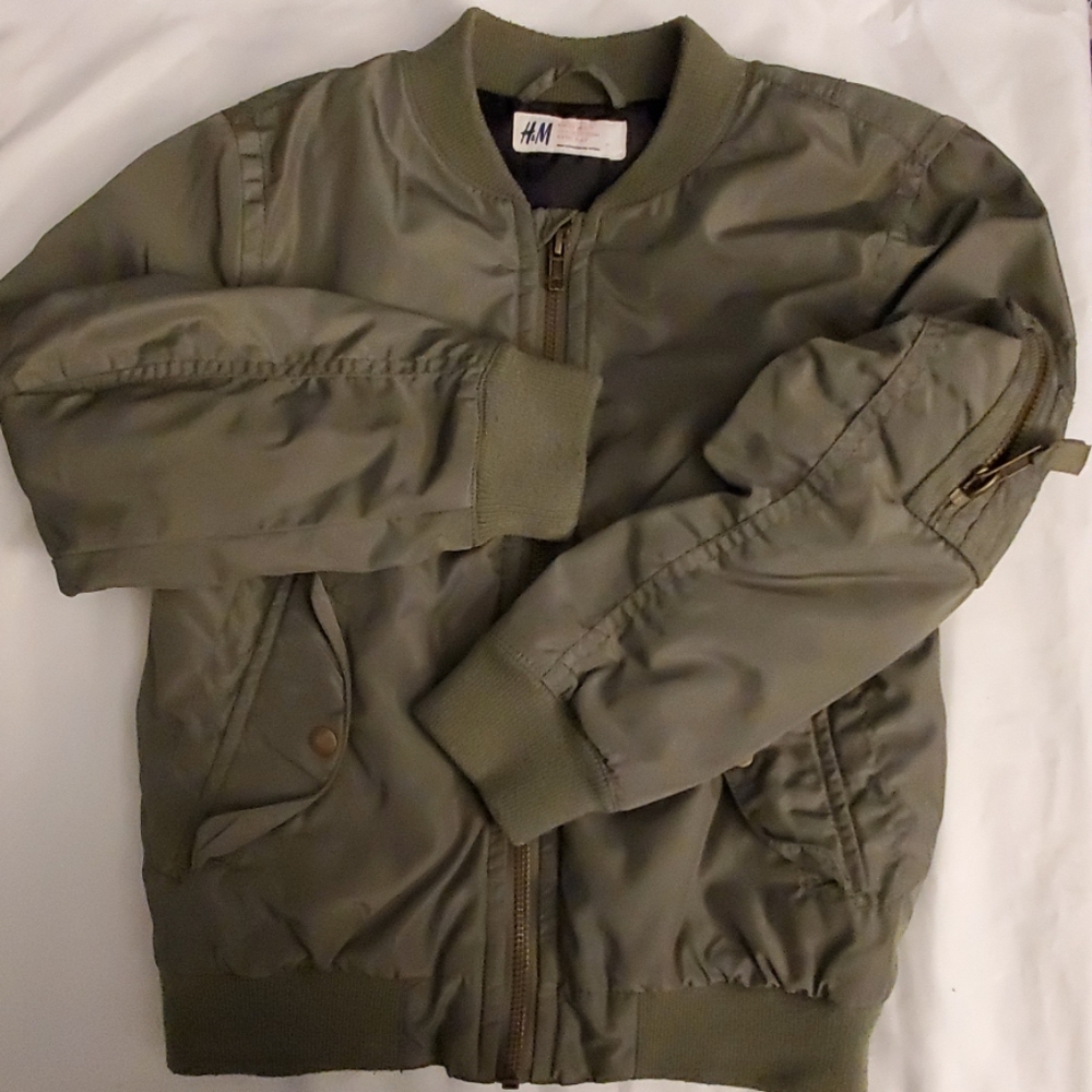 Green Bomber Jacket